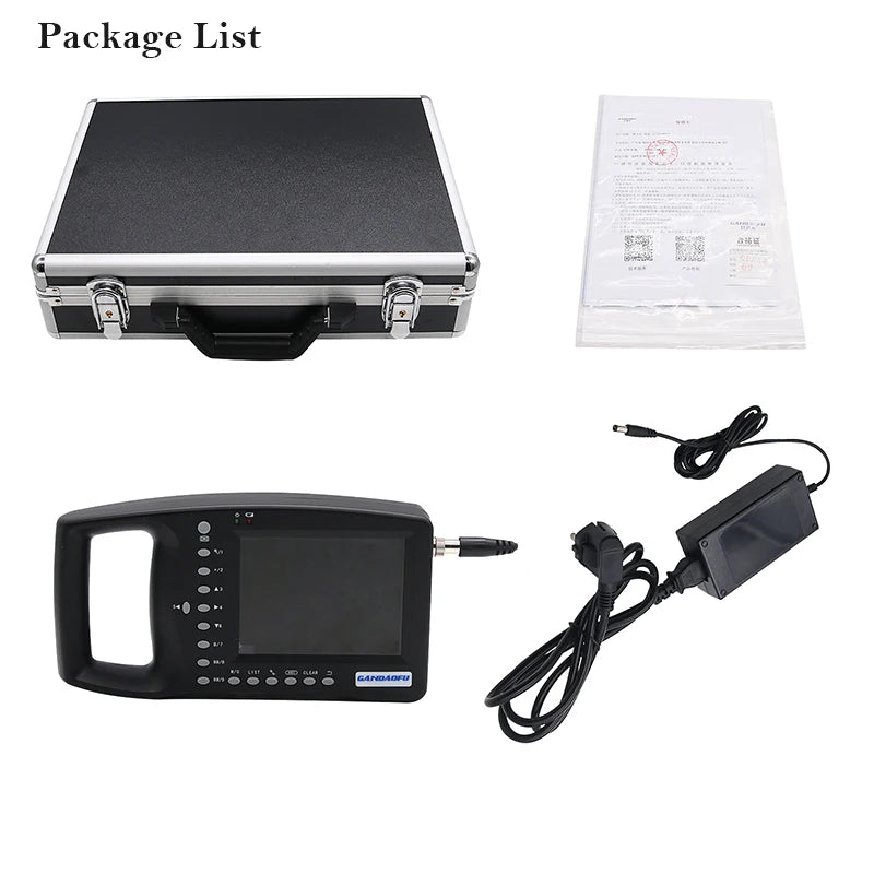 Maxgeek Portable Animal Pregnancy Test Veterinary Ultrasound Scanner For Small Animals Dogs Cats Pigs Sheep GDF-A4