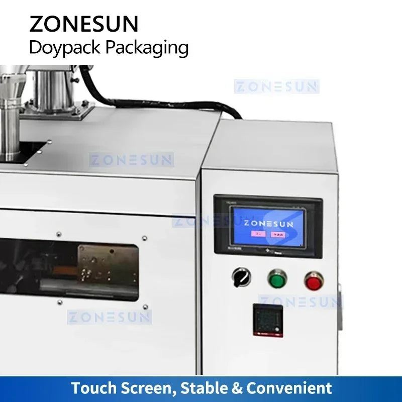 Zonesun Pouch Packaging Machine Doypack Packing Machine Automatic Filling and Sealing Machine Liquid Power Granule ZS-FSB30