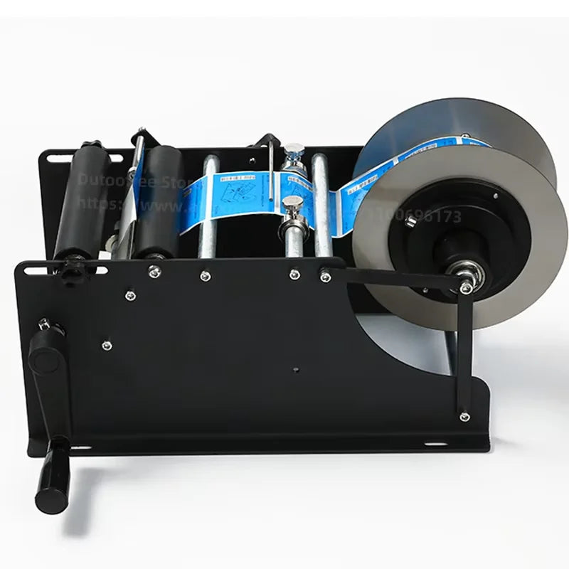 Manual Label Dispenser Handheld Label Applicator Round Glass Bottle Labeling Machine for Home Craft Beer Bottles for Home Craft