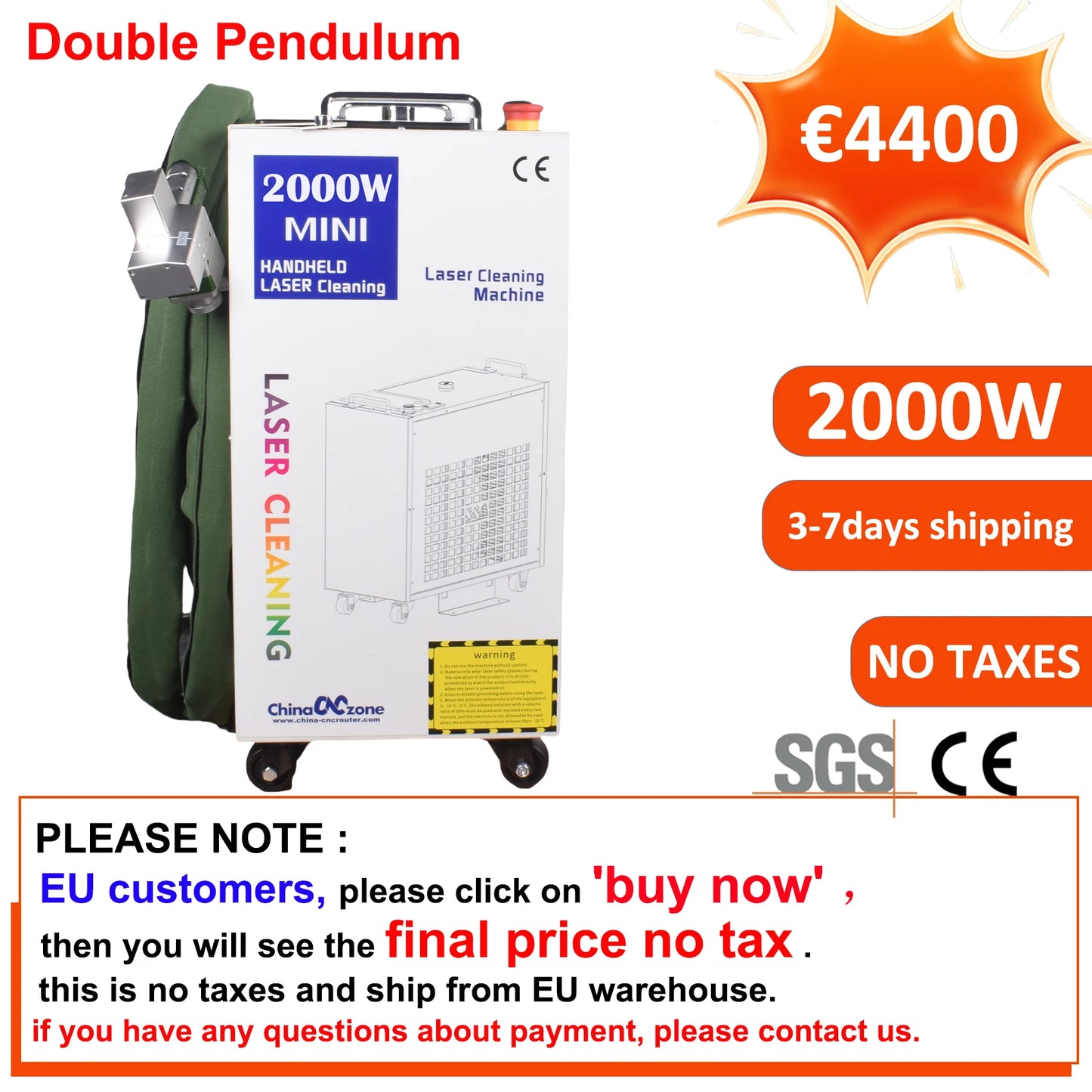 1500W 2000W 3000W Laser Cleaning Machine Rust Removal Cleaning Oil Paint for Metal Cleaning Width 300MM Laser Cleaner