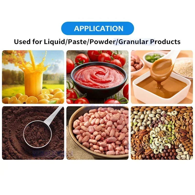 Zonesun Pouch Packaging Machine Doypack Packing Machine Automatic Filling and Sealing Machine Liquid Power Granule ZS-FSB30