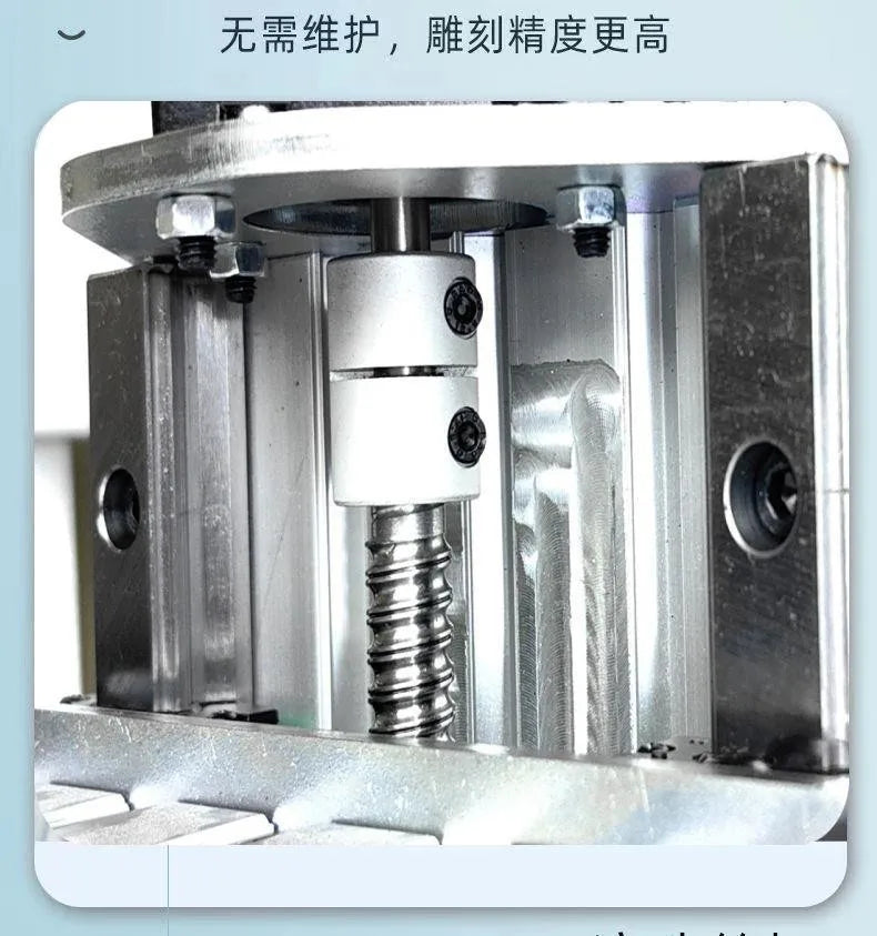 Electric grinding engraving machine seal four-axis Wenwan small engraving machine computer automatic woodworking cnc