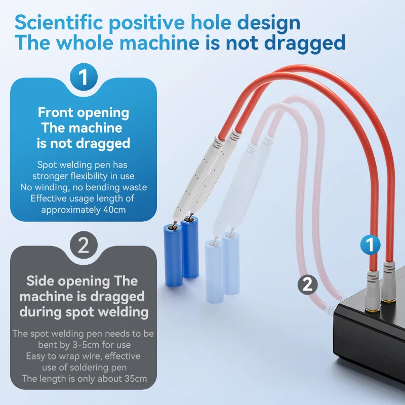 Awithz UK3 Portable Battery Spot Welder DIY Mini Welding Machine 18650 Lithium Battery Pack Welding Tool 10000mah Weldable 0.4mm