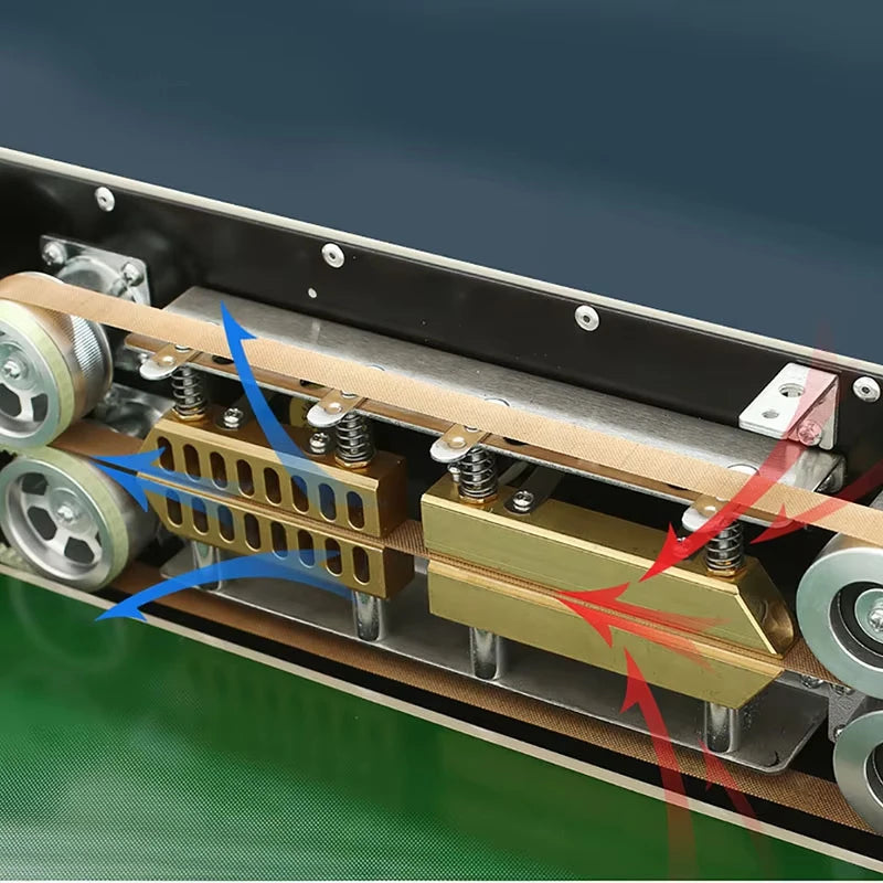 Automatic Sealing Machine Aluminum Foil Plastic Film Packaging Bag Sealing Machine Continuous Bag Sealing Machine