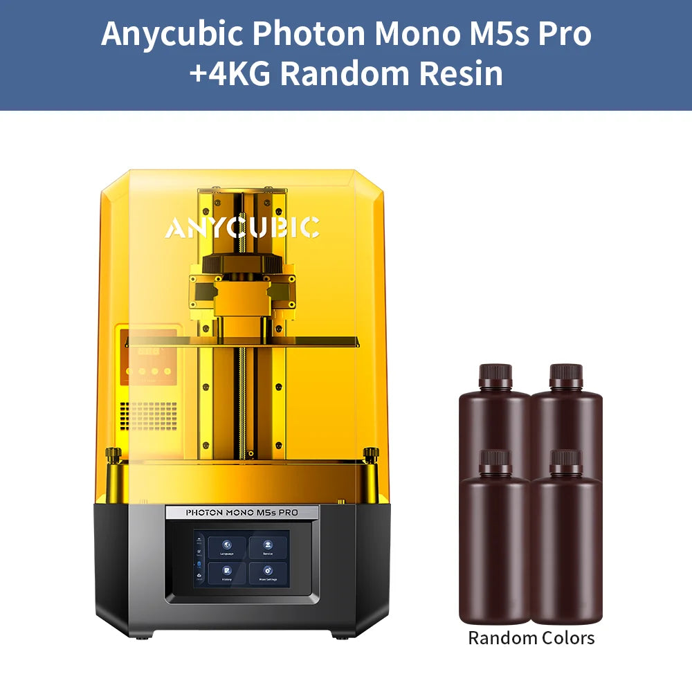 BR ANYCUBIC Photon Mono M5s Pro 10.1 ''14K alta velocidade LCD resina impressora 3D nivelamento livre até 150 mm/h impressora 3D