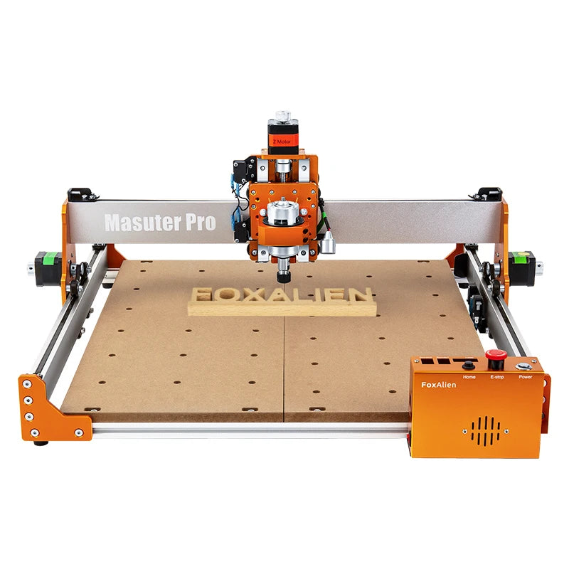FoxAlien Masuter Pro CNC Router with Offline Controller for Wood MDF Acrylic Metal Jewelry Guitar Carving