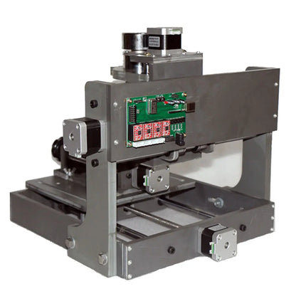 4 Axis USB CNC Router 2020 300W Embossed Round Sculpture CNC Engraving Machine PVC Frame 3axis Wood PCB PVC Milling Machine