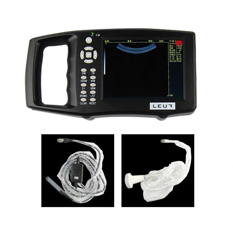 5.6 Inch Screen Portable Veterinary Ultrasound Scanner for Pregnancy Cow Ewe Pigs Vet Handheld Scanner Pregnancy Testing Machine