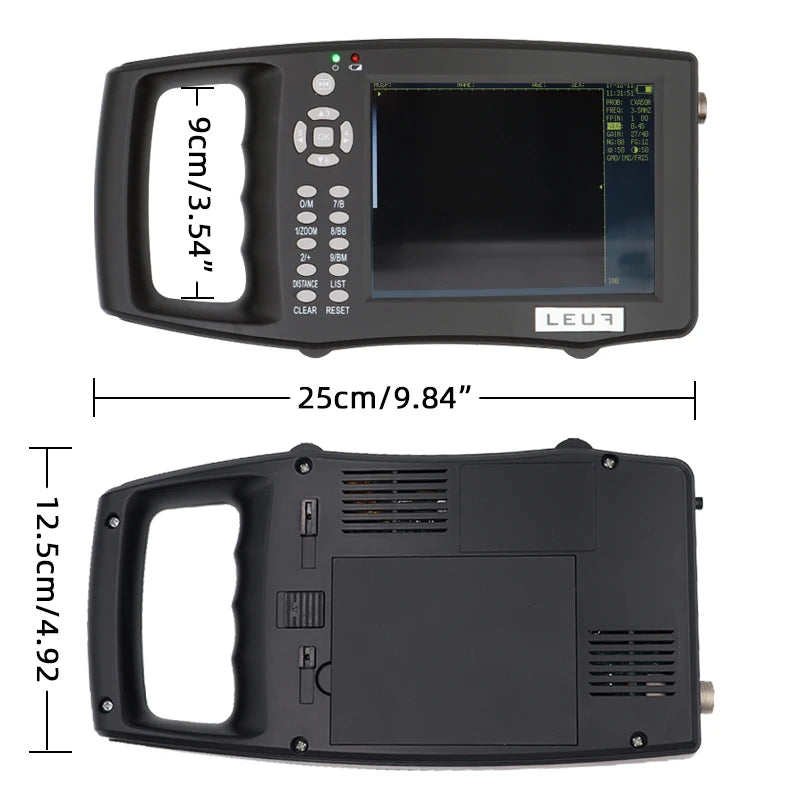 5.6 Inch Screen Portable Veterinary Ultrasound Scanner for Pregnancy Cow Ewe Pigs Vet Handheld Scanner Pregnancy Testing Machine