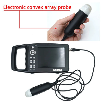 5.6 Inch Screen Portable Veterinary Ultrasound Scanner for Pregnancy Cow Ewe Pigs Vet Handheld Scanner Pregnancy Testing Machine