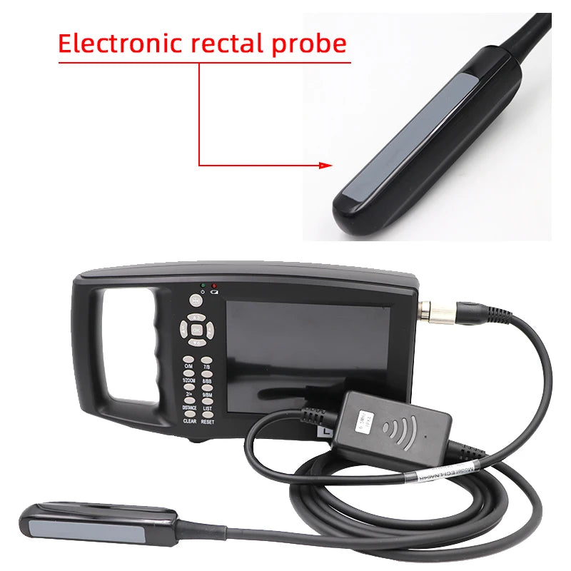 5.6 Inch Screen Portable Veterinary Ultrasound Scanner for Pregnancy Cow Ewe Pigs Vet Handheld Scanner Pregnancy Testing Machine
