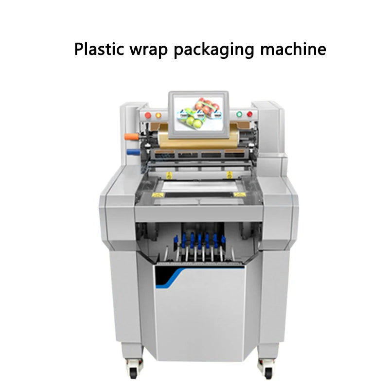 Automatic packaging machine All stainless steel fruit and vegetable packaging machine cling film packaging machine