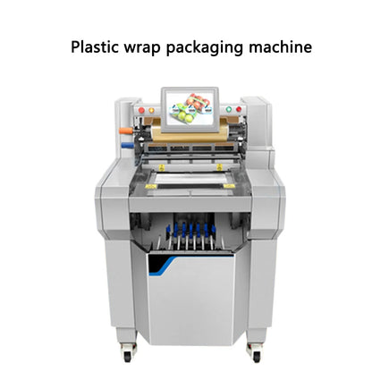 Automatic packaging machine All stainless steel fruit and vegetable packaging machine cling film packaging machine