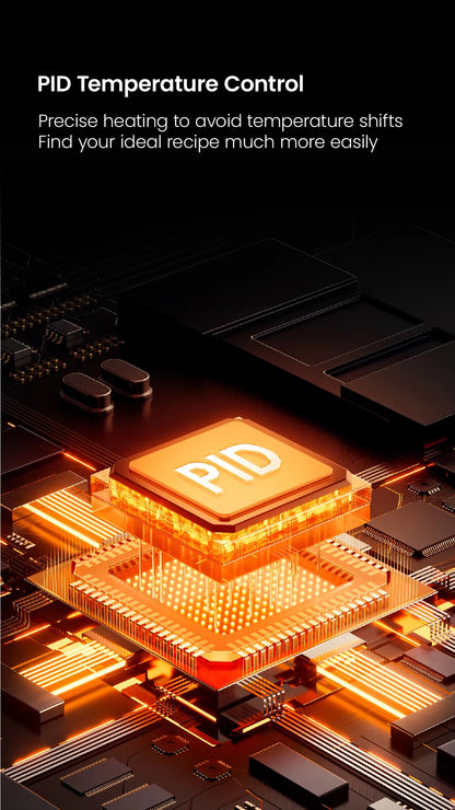 CAFOVO Gemilai G3200F Commercial Espresso Machine Dual Boiler 2950W PID Temperature Control 4-Hole Steam for Cafe Restaurant Bar