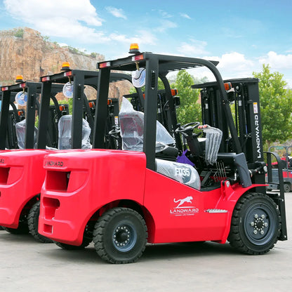 Hydraulic Diesel Forklift Lifting Truck 3 Ton 5 Tons CE EPA With Fork Positioner And Side Shifter Warehouse Forklift Customized