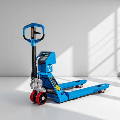 SK 1-3 ton manual forklift manual pallet truck with weight and printing function for warehouse pallet jacks