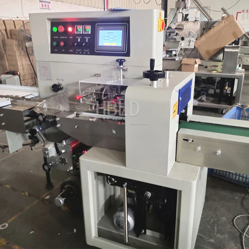 Fruit And Vegetable Salad Pillow Packaging Machine, High-Speed Fully Automatic Pillow Packaging Equipment