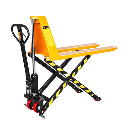 【Best-selling】HUGO Hand Hydraulic Platform High Lift Pallet Truck Scissor Lift Electric Pallet Jacks