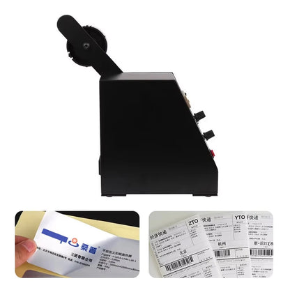 Industrial Automatic Label Dispenser 220V/110V Sticker Separating Machine Auto Label Stripping Device for Label Removal