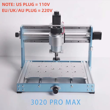 CNC 3020 Pro Max Engraving Machine, 300W Spindle Wood Router For Metal Acrylic, Milling Cutting Machine with Offline Controller