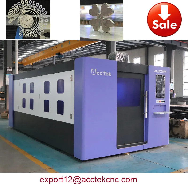 High Power 3015 2060 1500W- 12KW CNC Fiber Laser Cutter Metal Sheet Plate Pipe tube Cutting Machine for 3mm 6mm 10mm Thickness