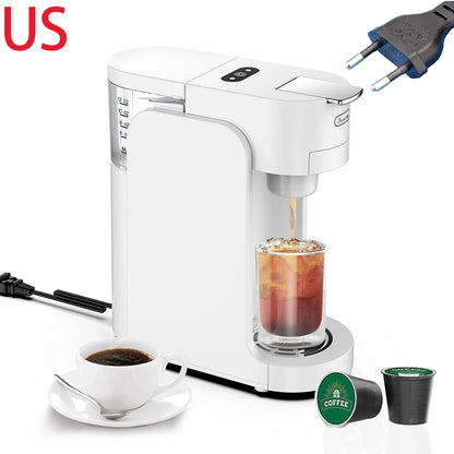 Commercial capsule coffee machine, Portable mini espresso machine, Desktop mini coffee maker, Energy-saving mode, Silent office