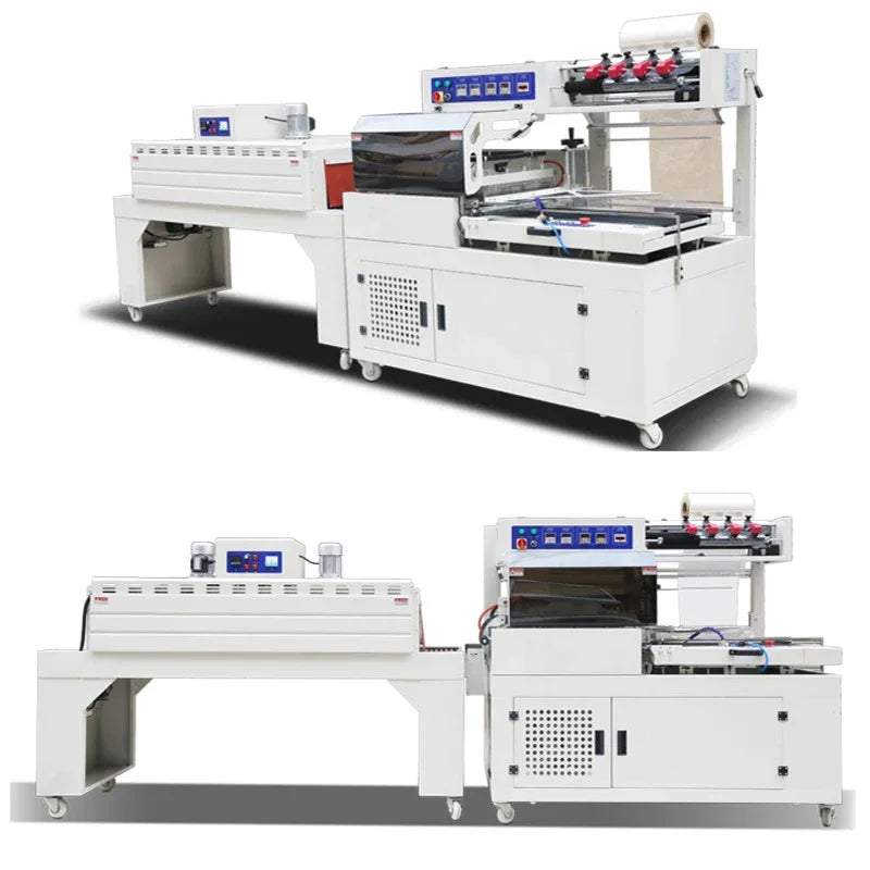 CH Automatic Shrink Wrapper Machine for Cosmetics Boxes Books Food Masks-New Condition Plastic and Wood Packaging Case