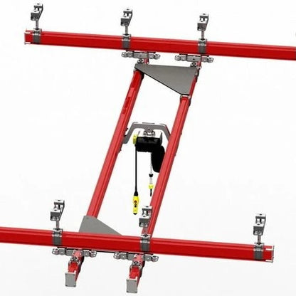 500 Kg 1 Ton 2 Ton Kbk Type Flexible Suspension Rail Overhead Crane