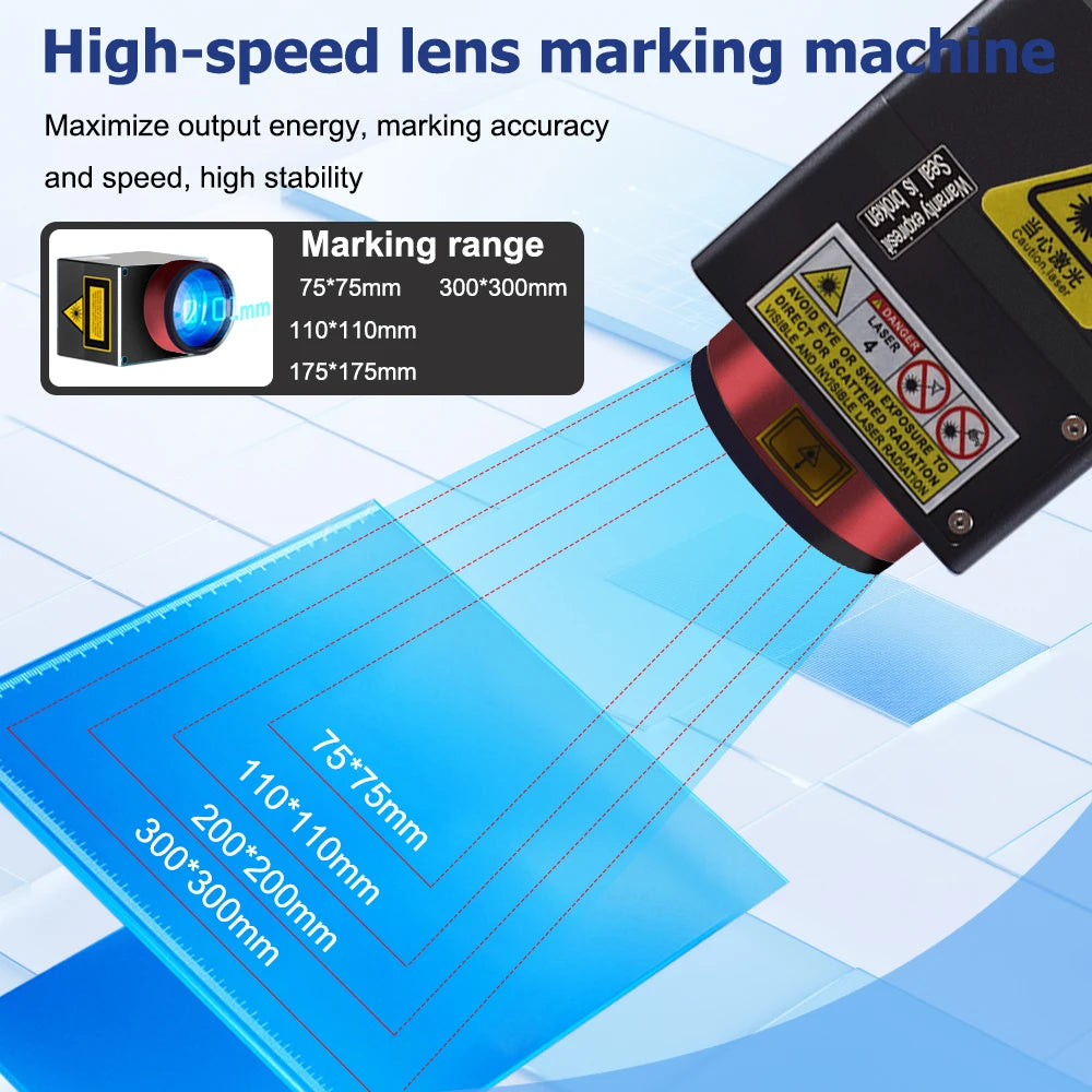 2.5D 300W Fiber Laser Marking Machine 200W JPT Mopa 3D Relief Laser Deep Engraving Ezcad3 Cutting Jewelry Engraving Metal 100W