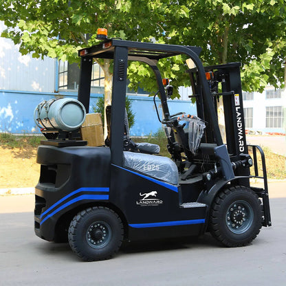 Hydraulic Diesel Forklift Lifting Truck 3 Ton 5 Tons CE EPA With Fork Positioner And Side Shifter Warehouse Forklift Customized