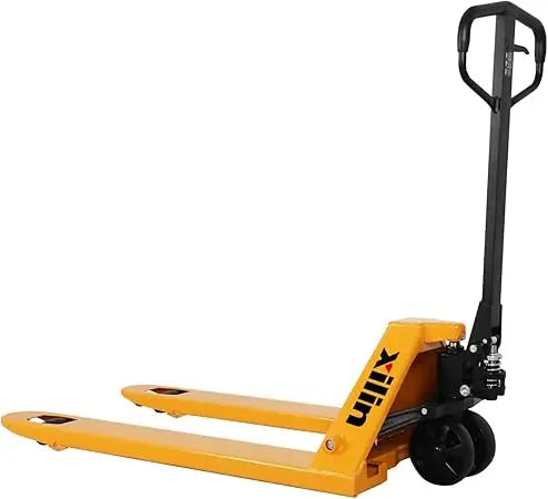Manual Pallet Jack Truck, Hand Pallet Jack 5500Lbs Capacity 48" L x27 W Forks Standard Duty Pallet Jacks