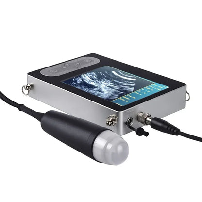 Portable Veterinary Ultrasound Scanner for Dog Cat Cattle Cow Pig Horse Ultrasound Pregnancy Testing Machine Color