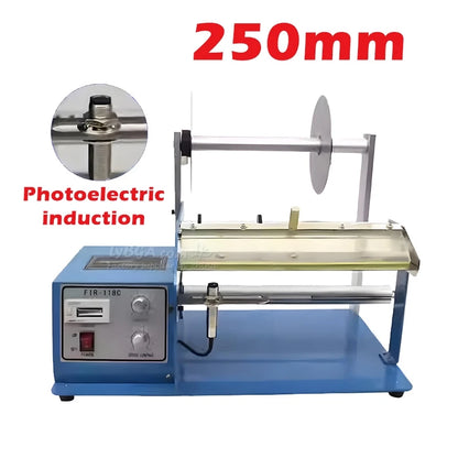 Automatic Label Peeling Machine TR-118C Label Stripping Dispenser Sticker Separating Tool Photoelectric or Fiber Optic Induction