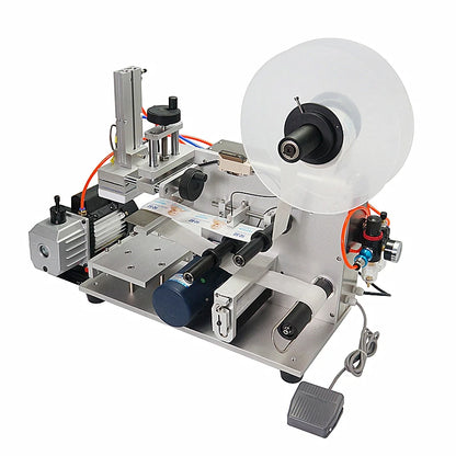 LY LT-60 Flat Surface Labeling Machine Semi-Automatic Labeler Equipment for Labeling All Objects with Flat Surface 220V 110V