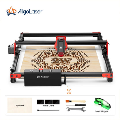Ortur Laser Cutting Machine 10W High-density Laser Cutter High-speed 15000mm/min Air Assist Cut Through 30mm Acrylics 20mm Wood