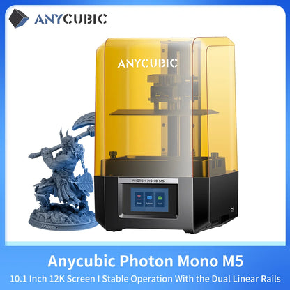 ANYCUBIC DLP SLA LCD 3D Printer High Speed 3D Resin Printer Photon Mono 4, M5s Pro, M7 Pro, M7, D2&Wash Cure Machine