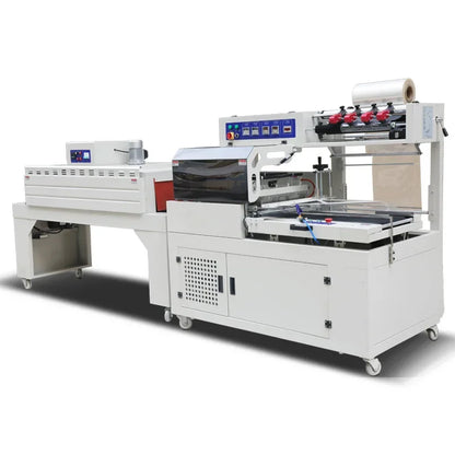 CH Automatic Shrink Wrapper Machine for Cosmetics Boxes Books Food Masks-New Condition Plastic and Wood Packaging Case