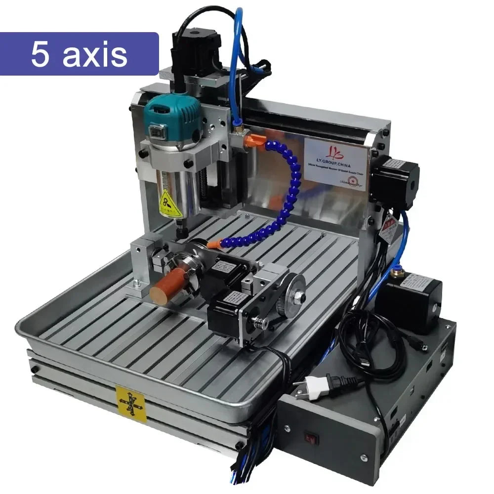 LYF 2030 3040 3060 4060 CNC Engraving Machine 1500W 3 Axis 4 Axis 5 Axis CNC Wood Router Engraving Drilling and Milling Machine