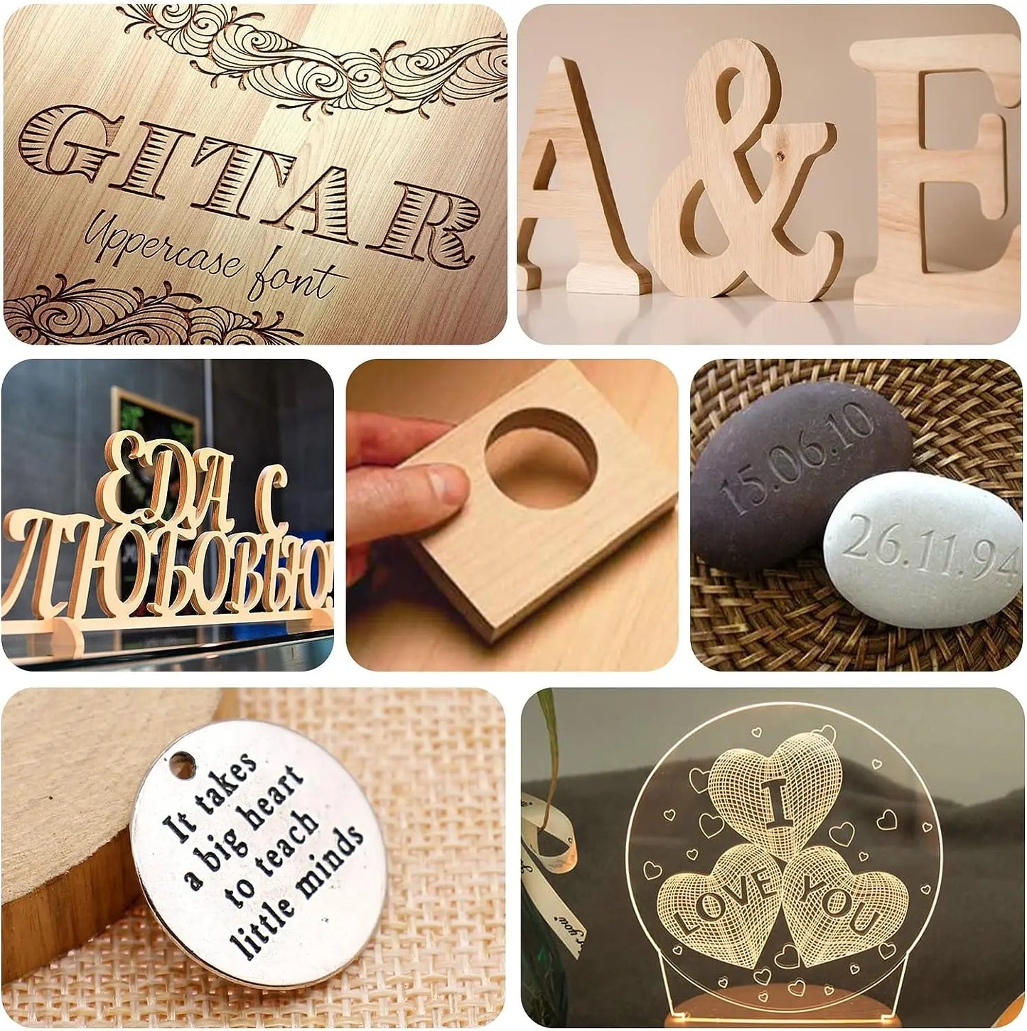 500W 3020 plus CNC Wood Router Laser Engraving Milling Cutting Machine GBRL Control 220V High Precision