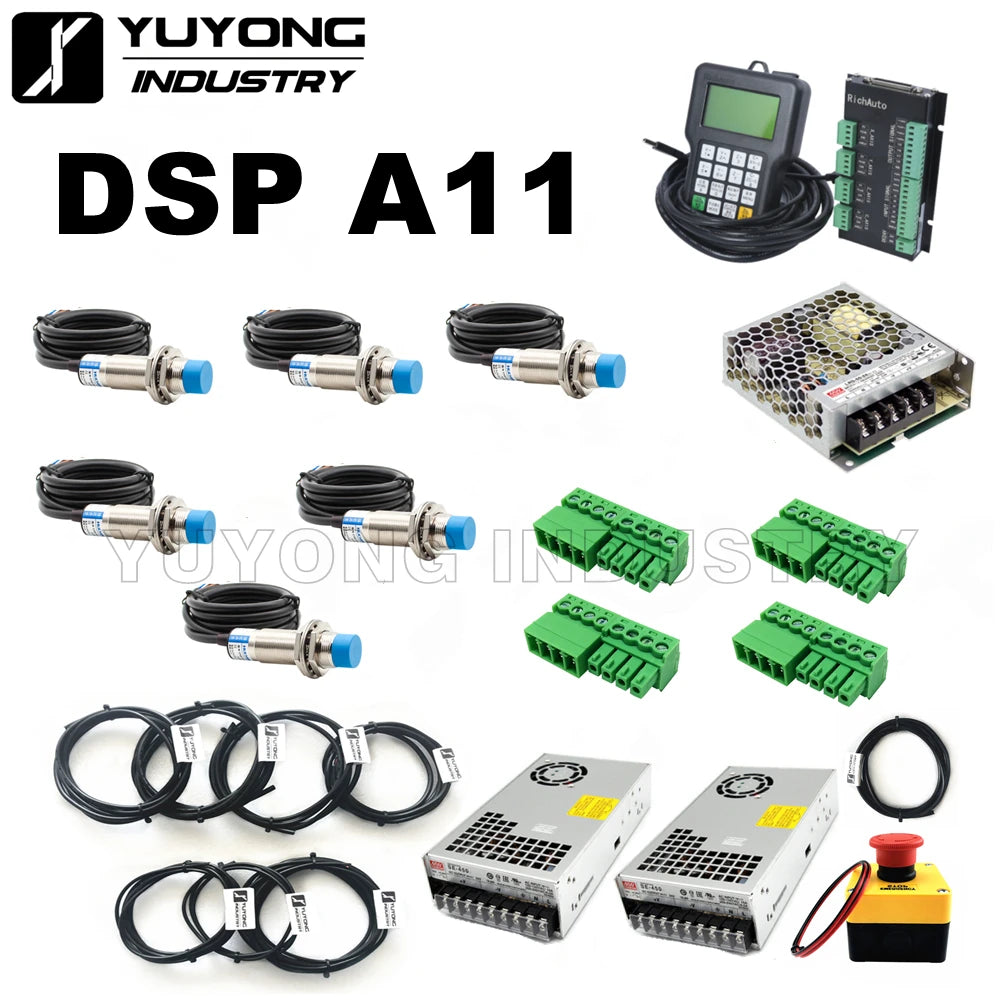 Black 1515 QueenAnt PRO V2 16mm Big Ball Screw CNC Full kit Linear Rail upgraded precise CNC router Engraving machine