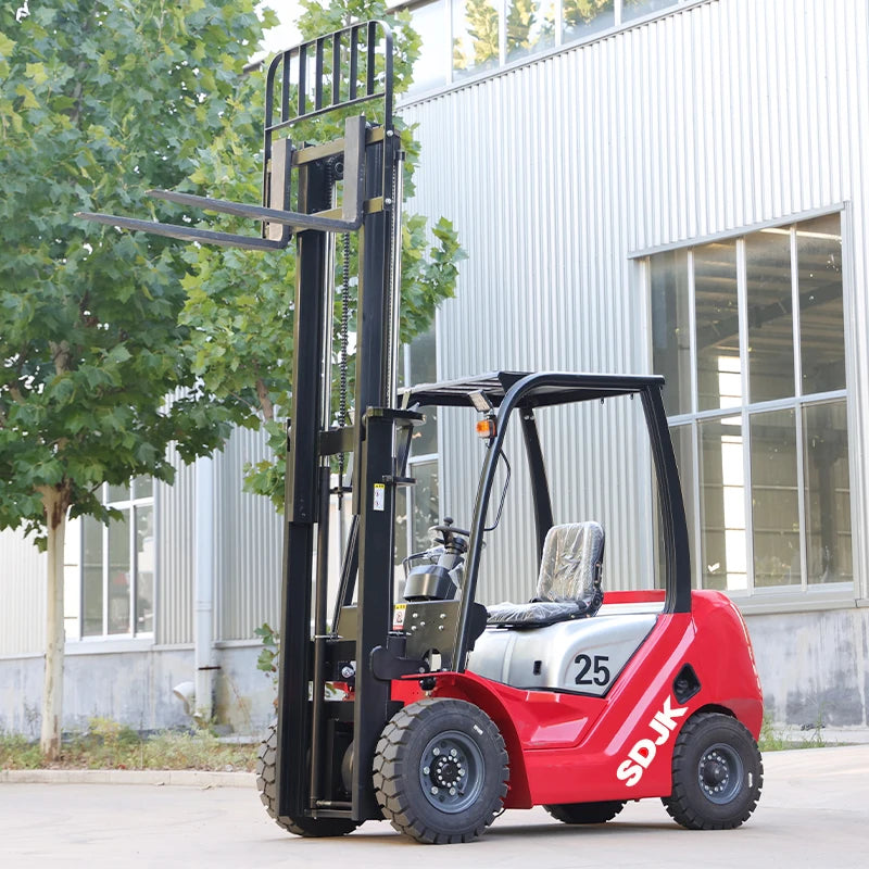 3.5 ton small forklift diesel powered counterbalanced forklift warehouse transport 1-3 ton small forklift can be customized