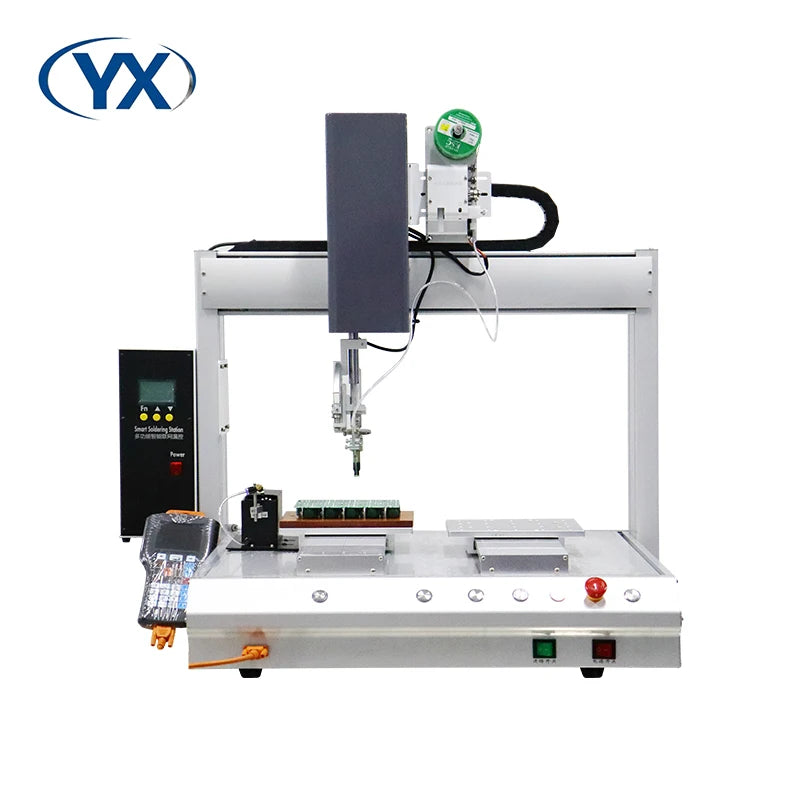 YX5331-T Pcb Soldering Robot Automatic Tin Feeding Machine Robotic Solder for Circuit Board Welding Iron Soldering Machine