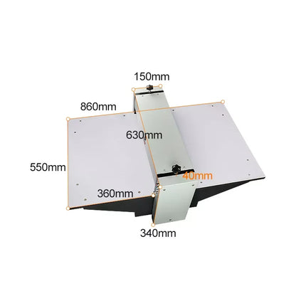 Electric Cake Box Carton Die Cutter Cutting Machine