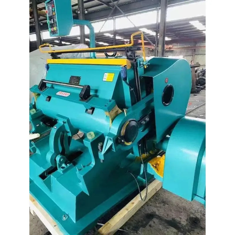 【Best-selling】750-1200 All Size Automatic Flat Bed Label Paper Box Die Cutting Machine Carton Printing Slotting Die-cutting Crea