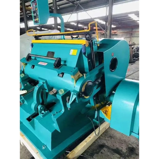 【Best-selling】750-1200 All Size Automatic Flat Bed Label Paper Box Die Cutting Machine Carton Printing Slotting Die-cutting Crea