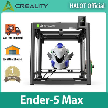 Creality Ender 5 MAX 3D Printer 700 mm/s Uitra Fast Print Speed 36-point Fully Automatic Bed Leveling Big Size 400x400x400mm