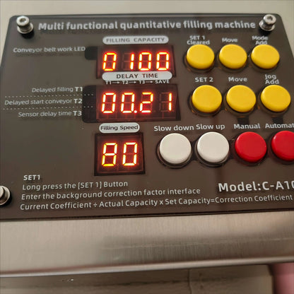 Auto Filling Machine Anti Drip and Anti Foam Filler With UP Down Filling Nozzle With Conveyor Belt