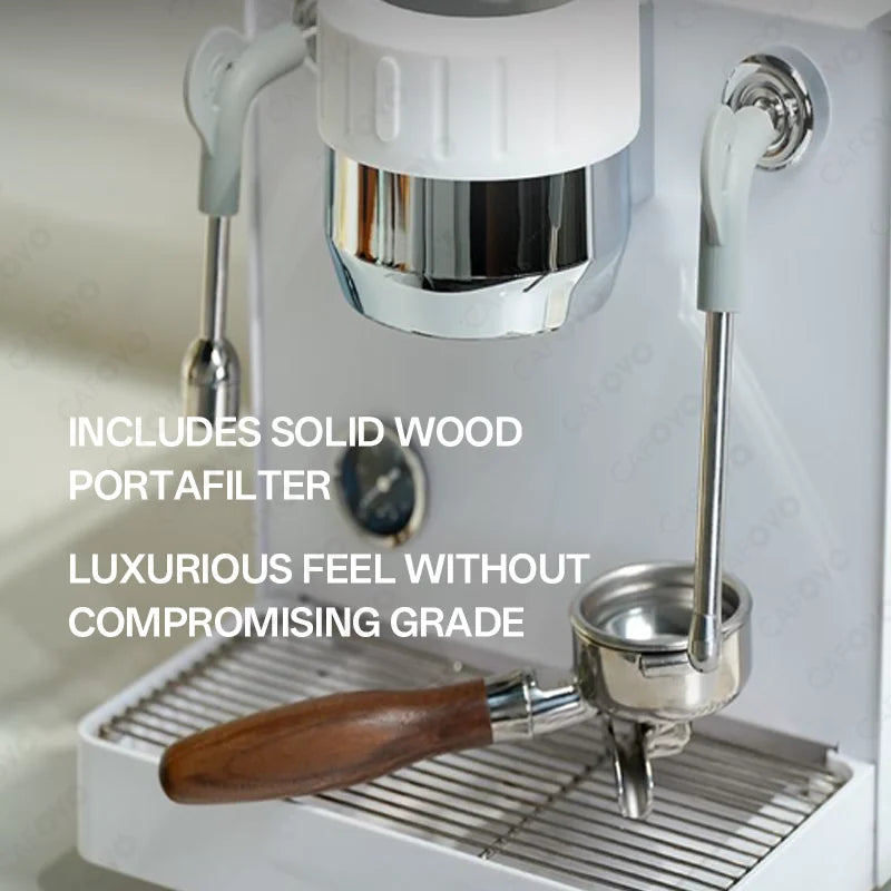 CAFOVO E110A Semi-automatic Espresso Machine Dual Pump Triple Heating Coffee Machine 3000W Commercial Coffee Maker 220V