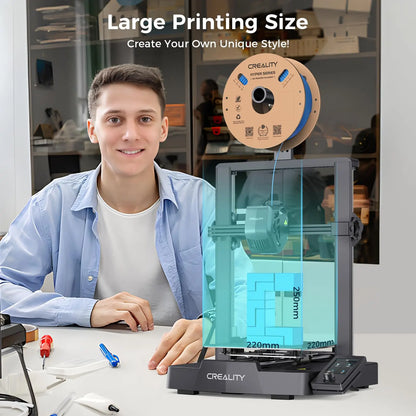 CREALITY Ender-3 V3 SE 3D Printer Sprite Direct Extrusion IU Display Auto Leveling Dual Z-axis 3D Printer Creality Ender-3 V3 SE