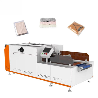 Automatic t-shirt clothes folding packaging machine